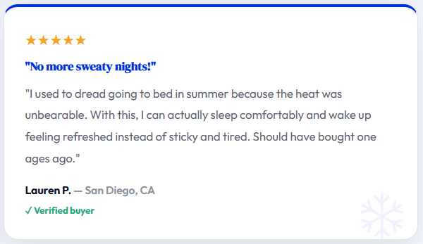 BlizzAir Portable AC Customer reviews