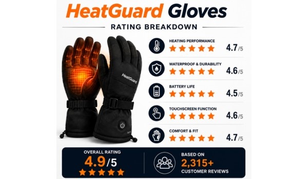 HeatGuard Gloves Customer Ratings