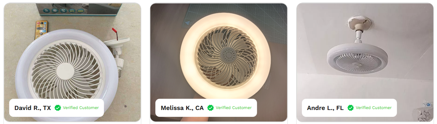 Vital Ceiling Fan Customer Reviews